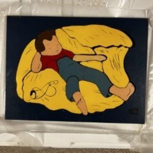 Little Boy Blue wooden tray puzzle